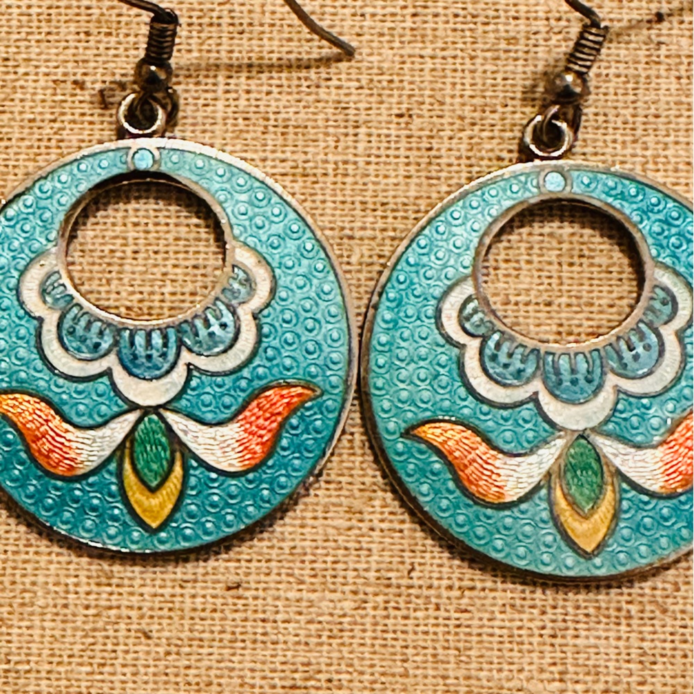 Lord & Taylor | Earrings | Vintage Enamel - Picture 3 of 7
